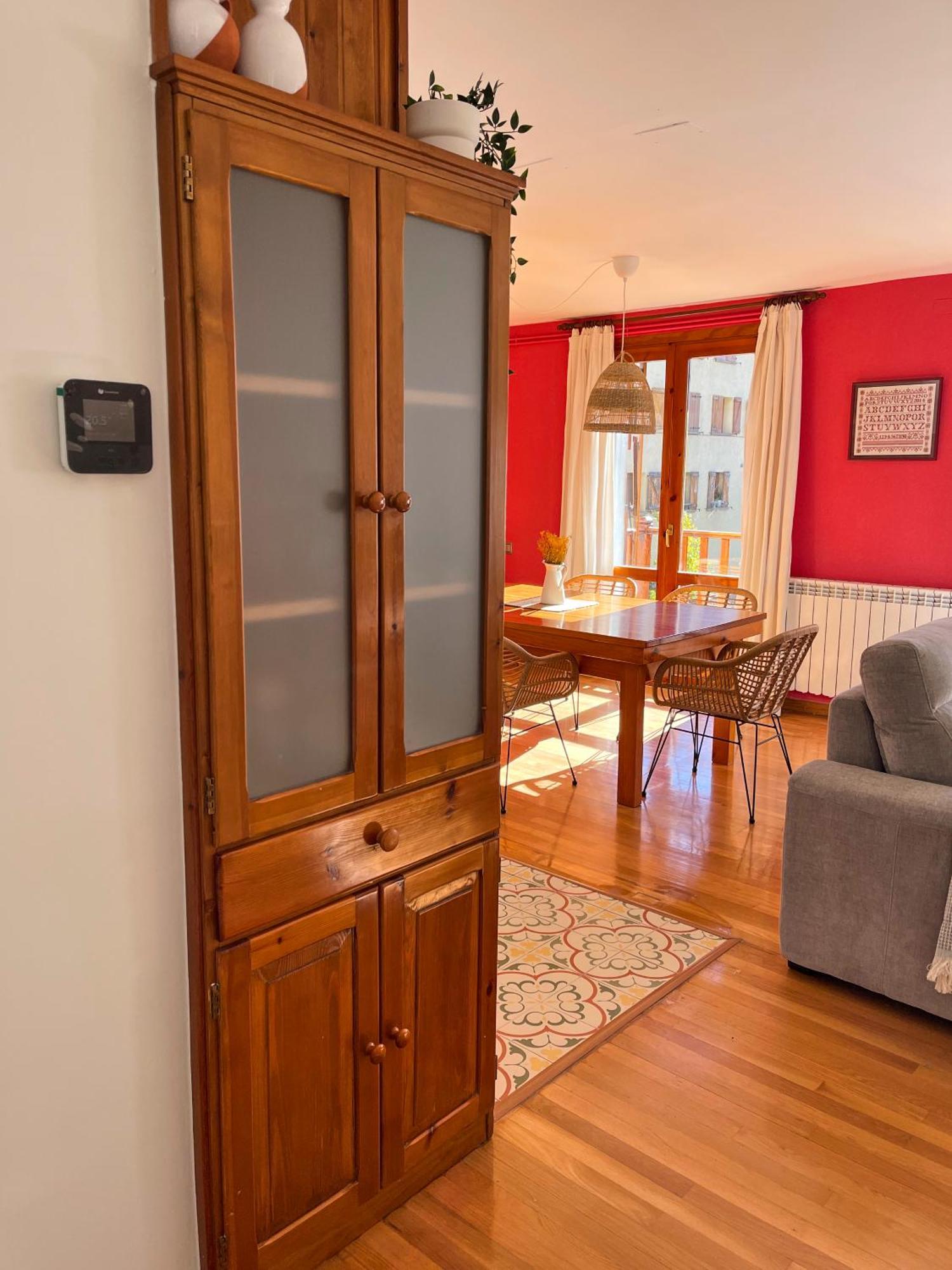 Apartamento Familiar En El Centro De Benasque Con Terraza Kültér fotó